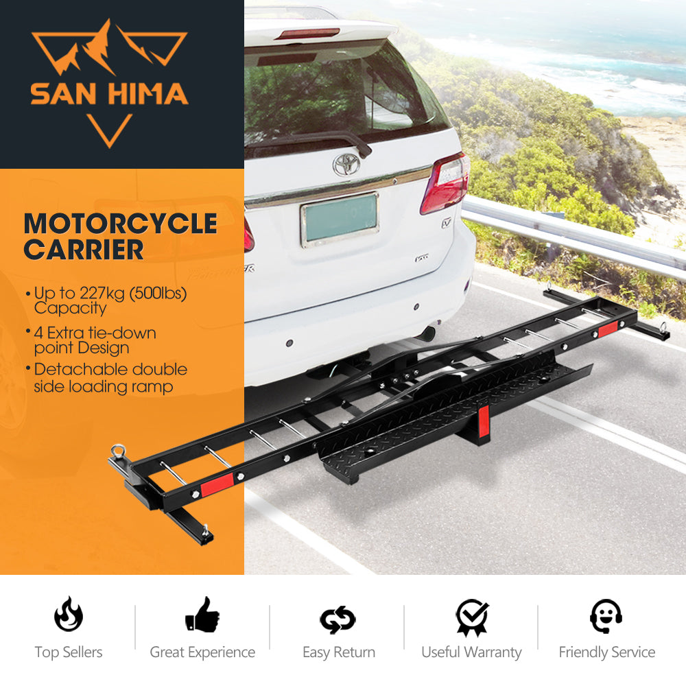 SAN HIMA 2 Arms Steel Motorcycle Motorbike Carrier