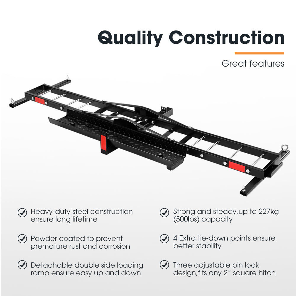 SAN HIMA 2 Arms Steel Motorcycle Motorbike Carrier