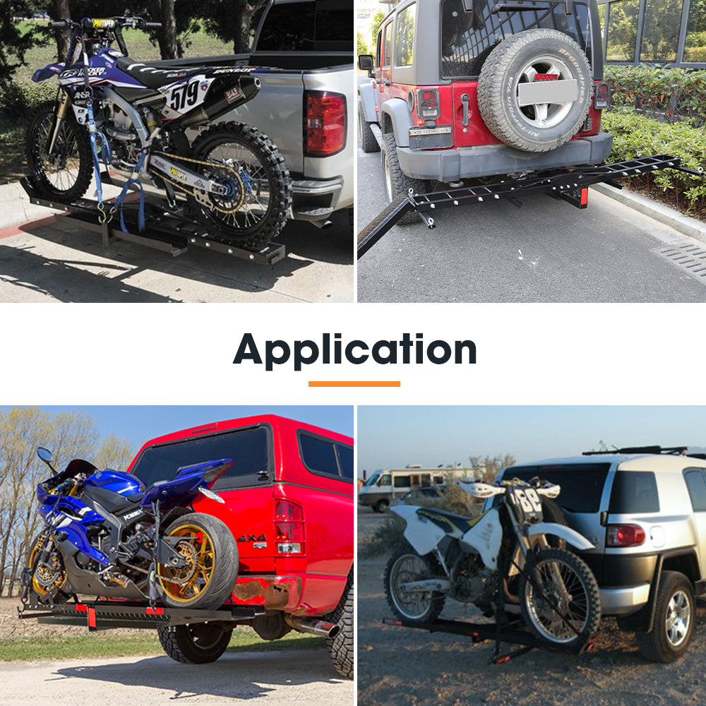 SAN HIMA 2 Arms Steel Motorcycle Motorbike Carrier