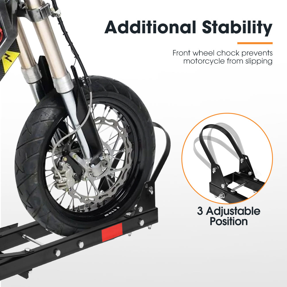 SAN HIMA Steel Motorcycle Motorbike Carrier 2" Towbar