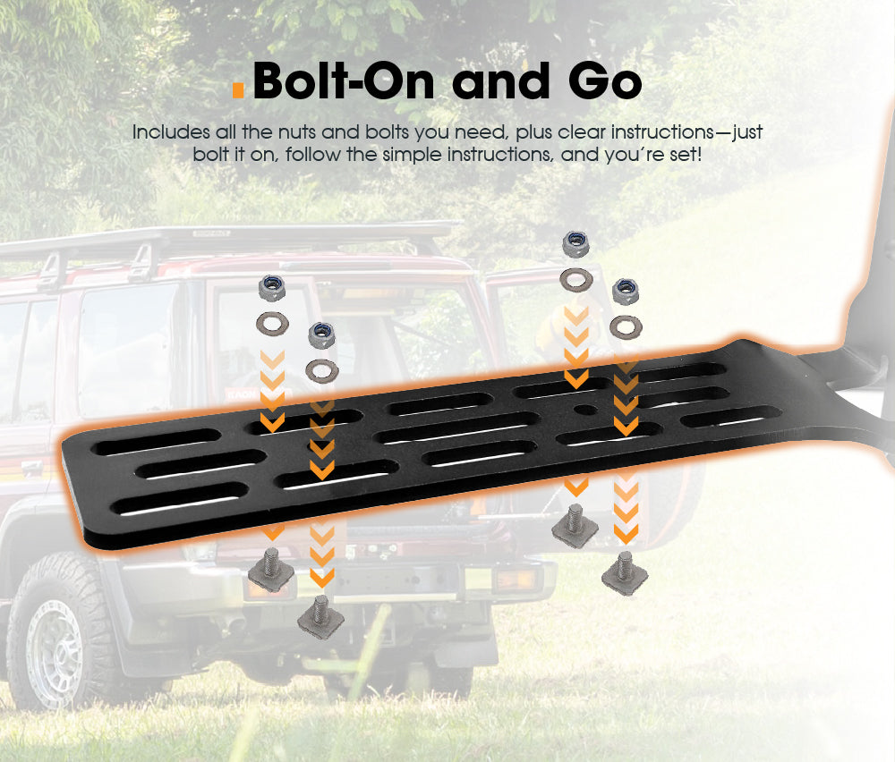 San Hima 4X Long Awning "L" Bracket For 180 & 270 Awnings Powder Coated Steel