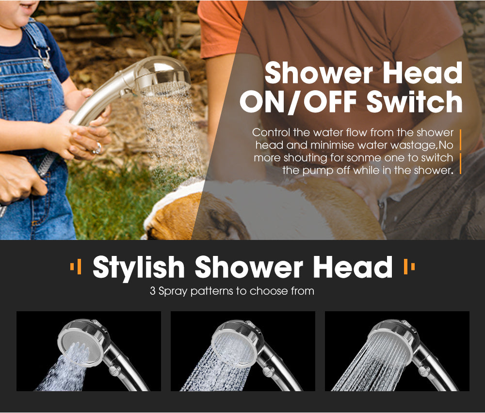 SAN HIMA Portable Gas Hot Water Heater System 8L Caravan Outdoor Camping Shower