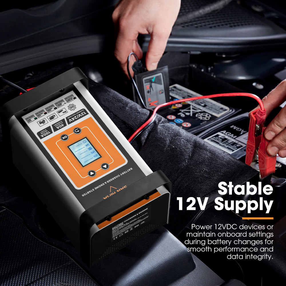 San Hima 40A Smart Battery Charger & Engine Starter For Lead Acid LiFePo4 AGM