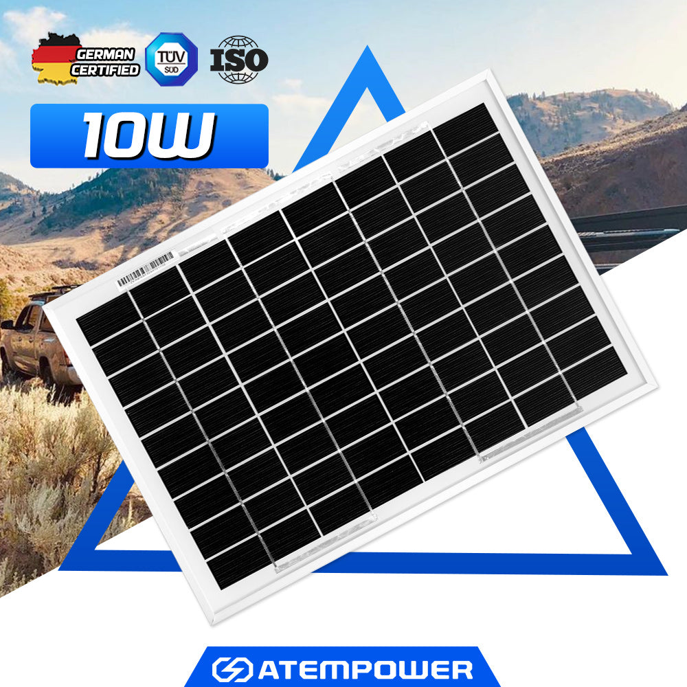 250W 200W 130W 60W 10W Solar Panel Kit Mono 12V Caravan Battery Home Charging