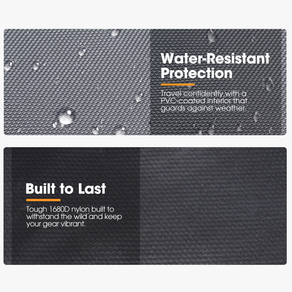 San Hima 100L Spare Wheel Bin & Accessory Bag Recovery Storage Bag 4x4 4WD