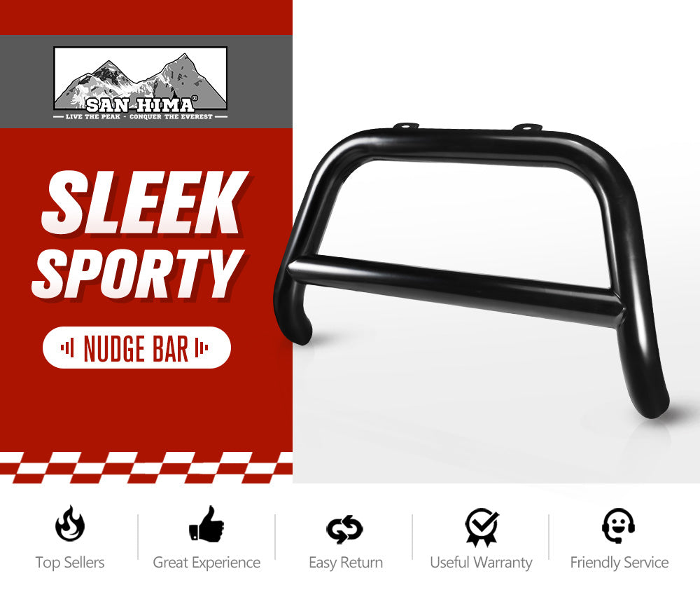 SAN HIMA Steel Nudge Bar For Nissan Navara NP300 2015-2020