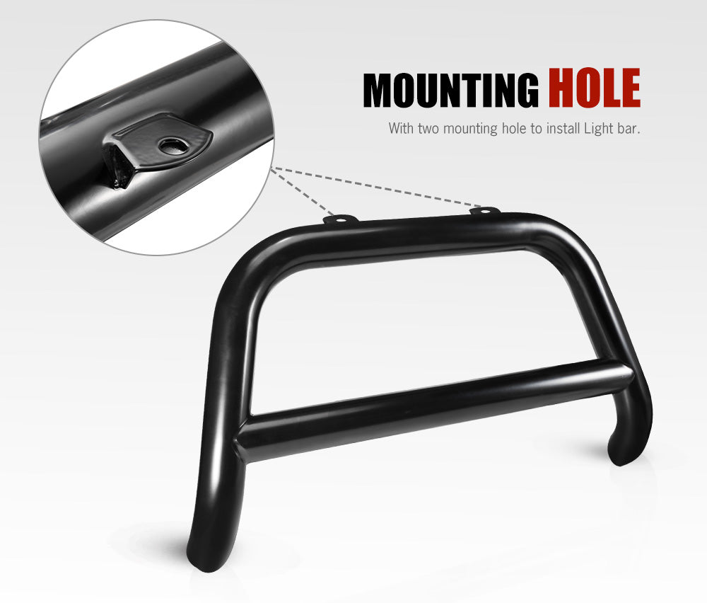 SAN HIMA Steel Nudge Bar For Nissan Navara NP300 2015-2020