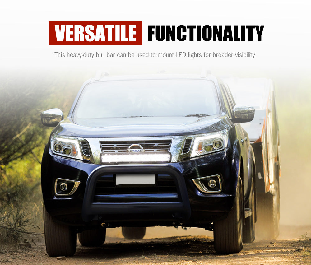 SAN HIMA Steel Nudge Bar For Nissan Navara NP300 2015-2020