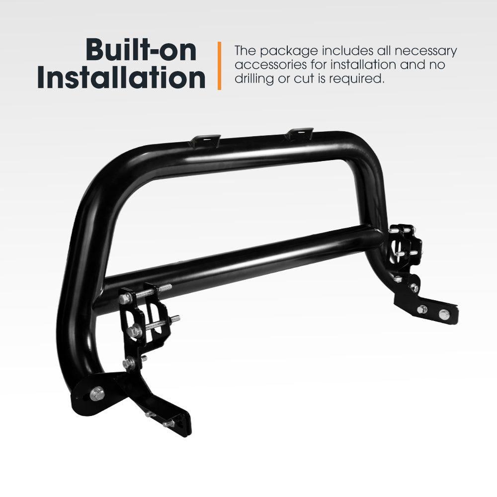 SAN HIMA Steel Nudge Bar for Ford Ranger 2012-2018 + Light Bar