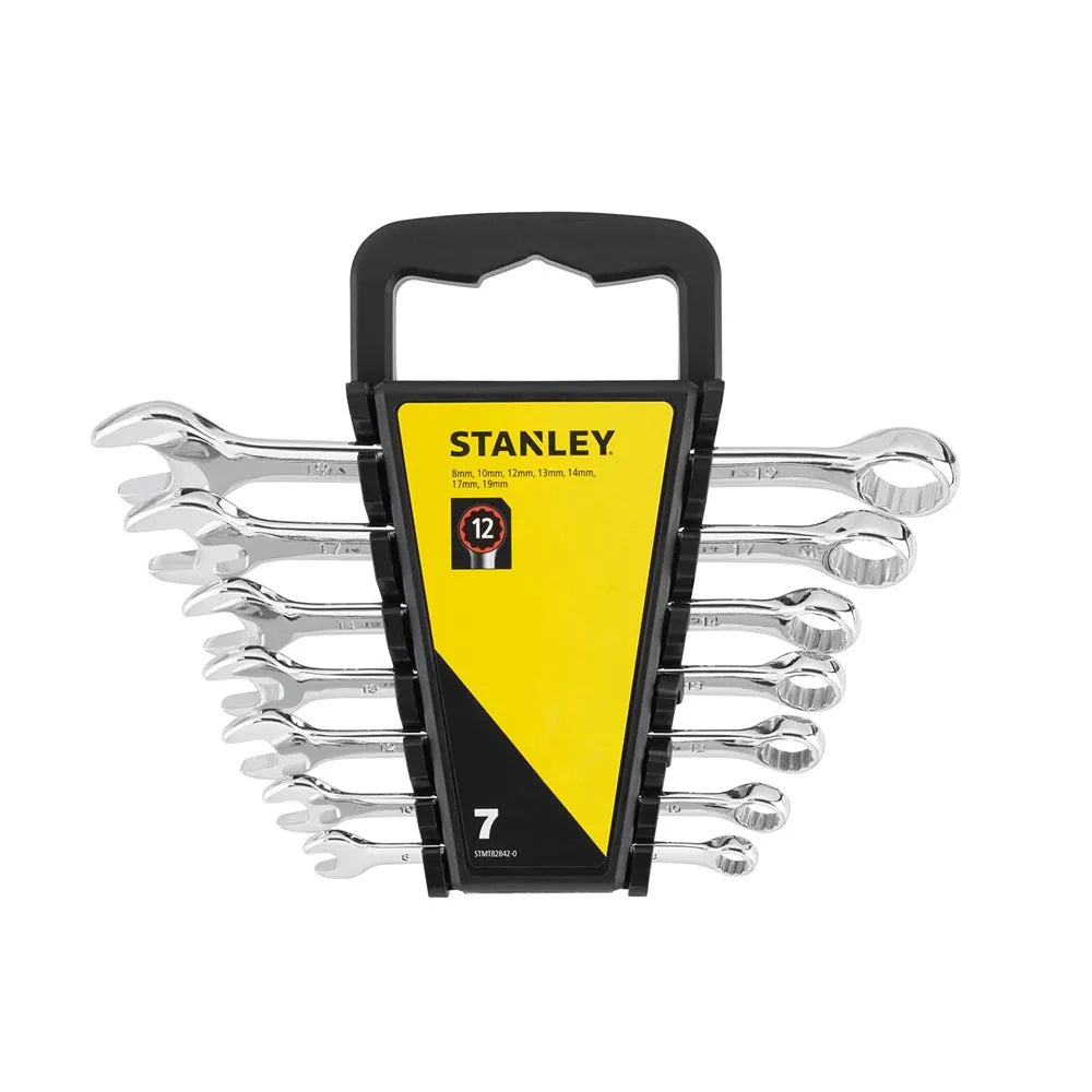 Stanley 7 Piece Metric ROE Spanner Set with Plastic Holder