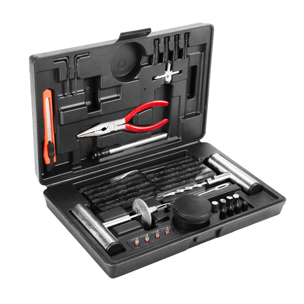 SAN HIMA 56PCS Tyre Puncture Repair Recovery Kit
