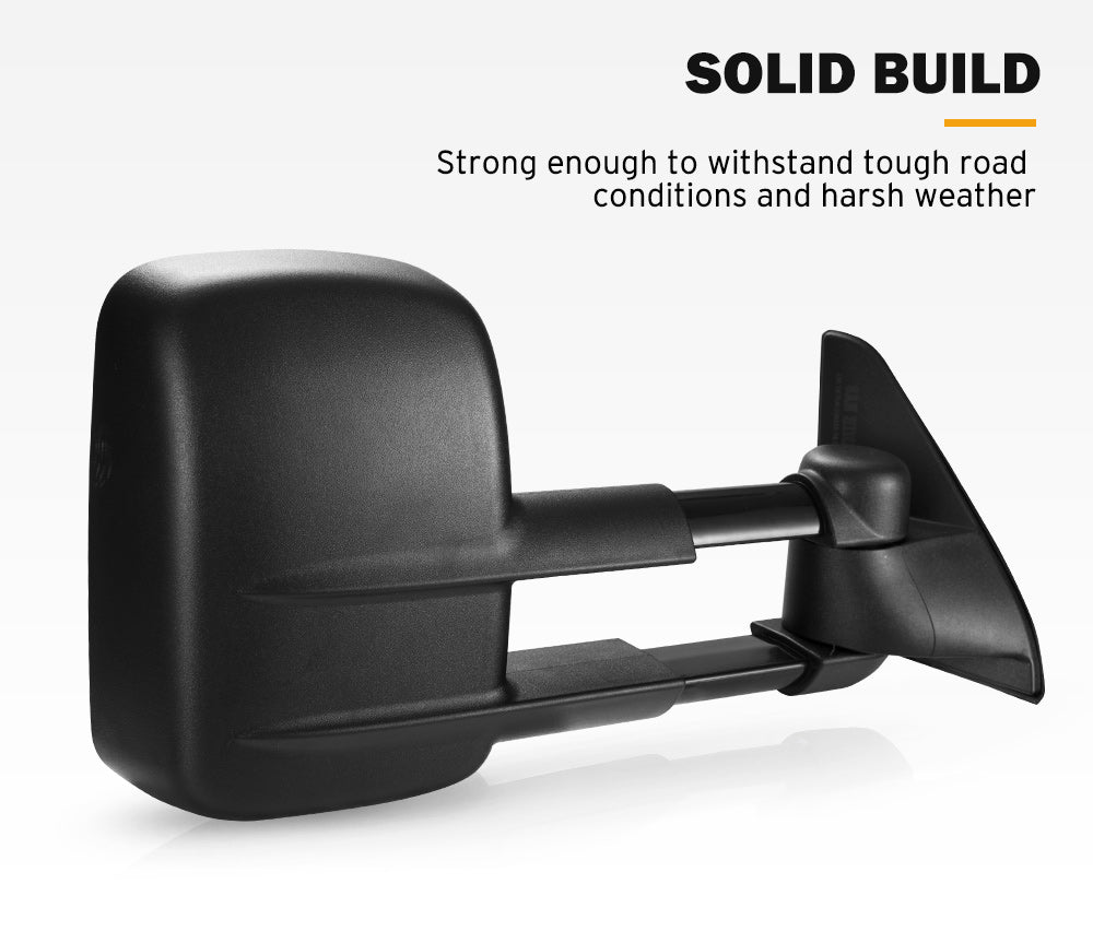 SAN HIMA Pair Towing Mirrors for Toyota Prado 120 Series 2002-2009