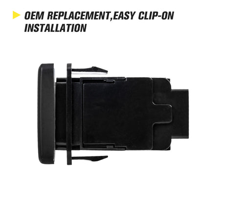 LIGHTFOX Push Switch Reverse Lights for TOYOTA Prado Hilux Landcruiser