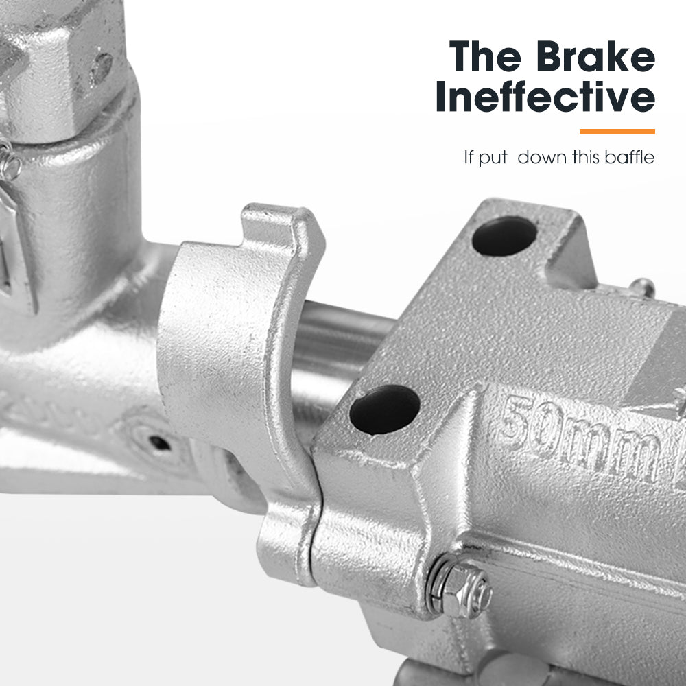 50mm Ball Mechanical Override Brake Trailer Coupling Kit 2000Kg