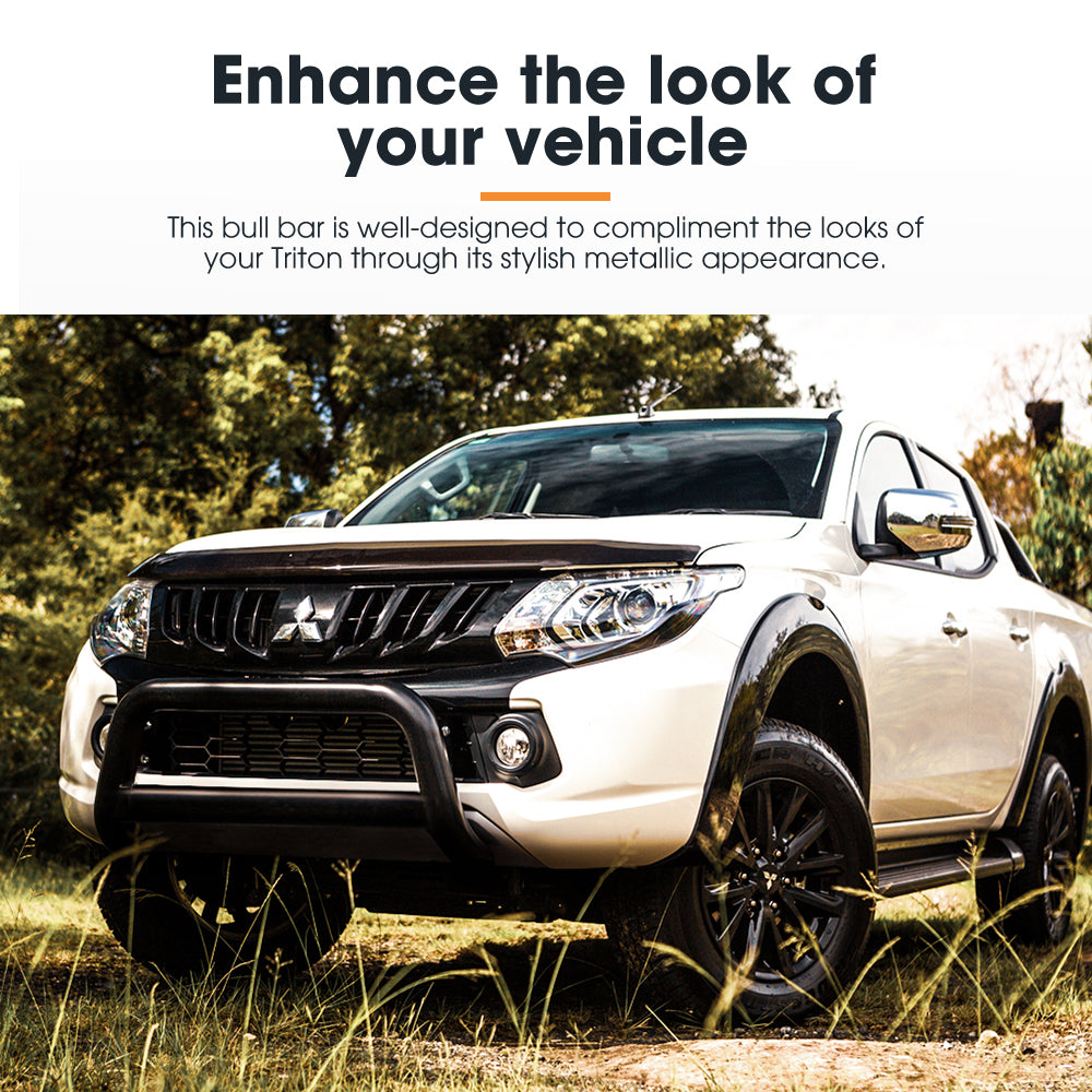 SAN HIMA Nudge Bar For Mitsubishi Triton MQ OEM 2015-2020