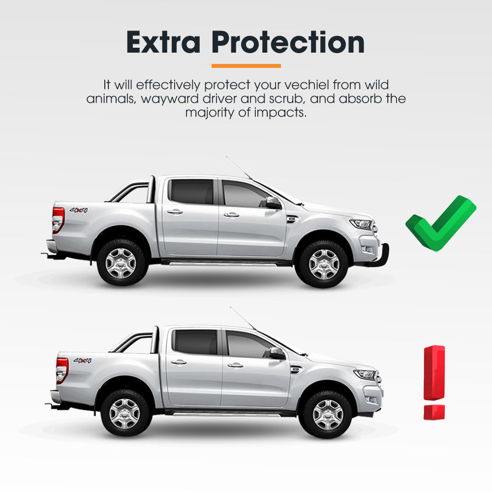 SAN HIMA Nudge Bar For Mitsubishi Triton MQ OEM 2015-2020