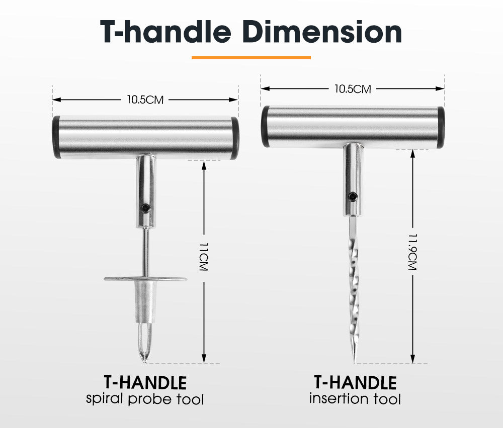 SAN HIMA 67PCS Tyre Puncture Repair Recovery Kit Heavy Duty 4WD Offroad Plugs Tubeless