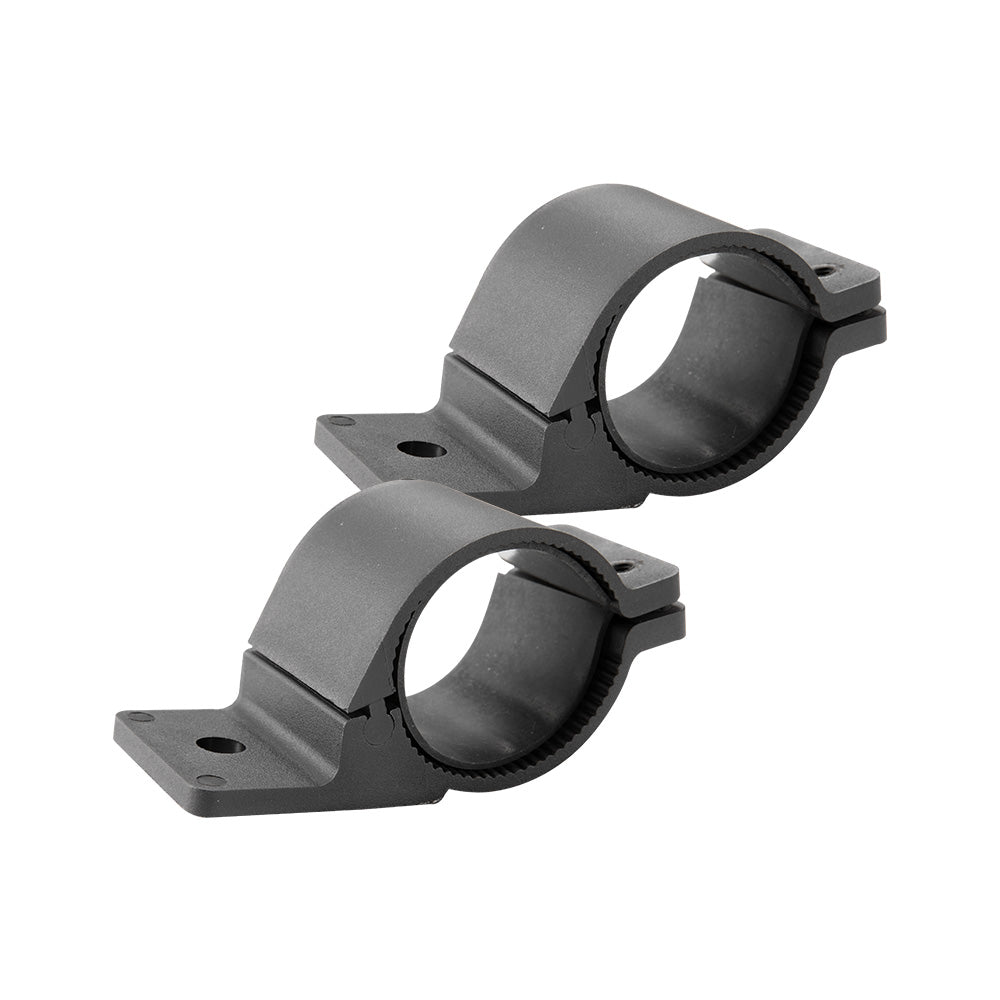 LIGHTFOX Pair 2" Bullbar Mounting Bracket Clamp 49mm 54mm for Work Light Bar