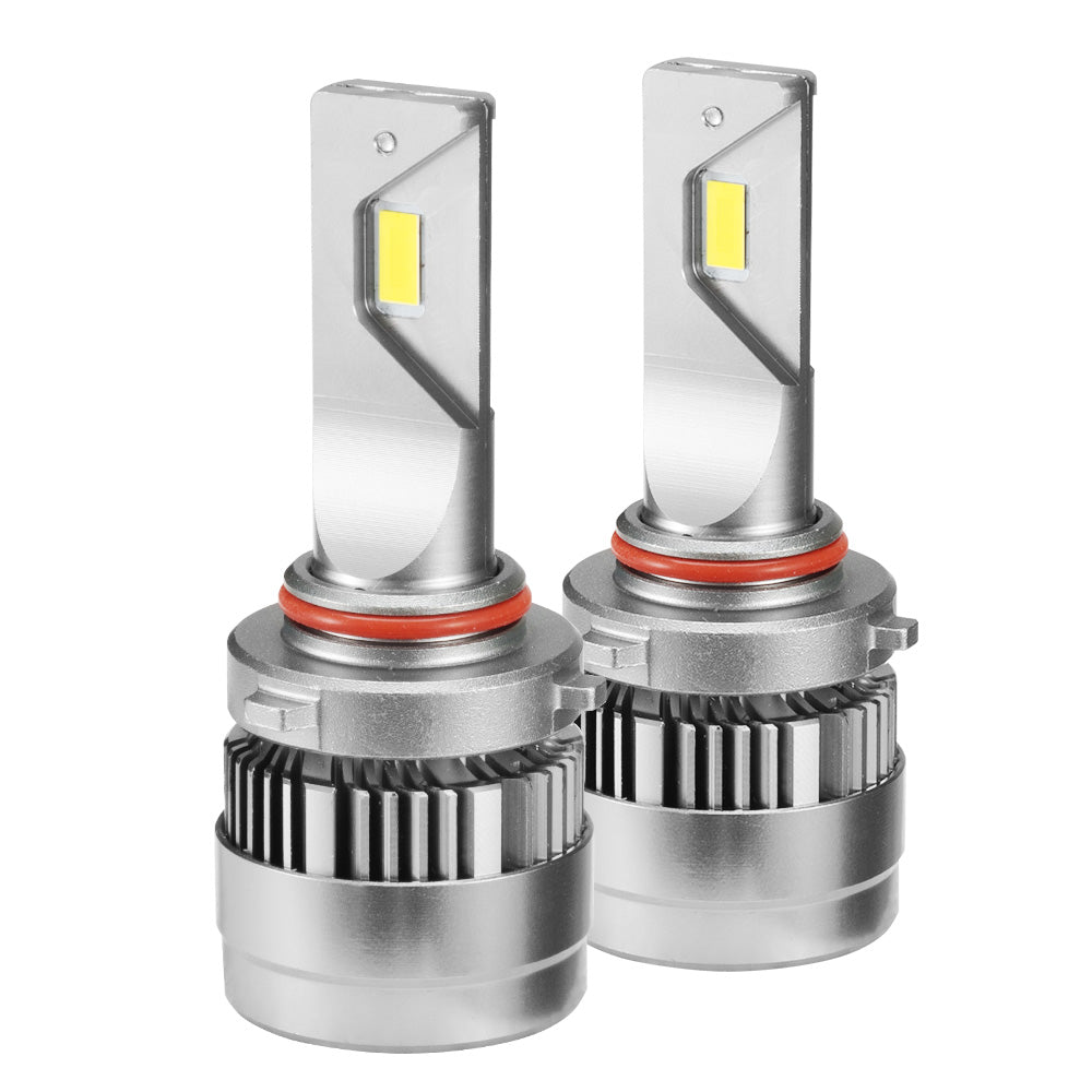 LIGHTFOX Pair 9005 HB3 LED Headlight Kit 60W 18000LM Replace Bulb Lamp Globe High Beam