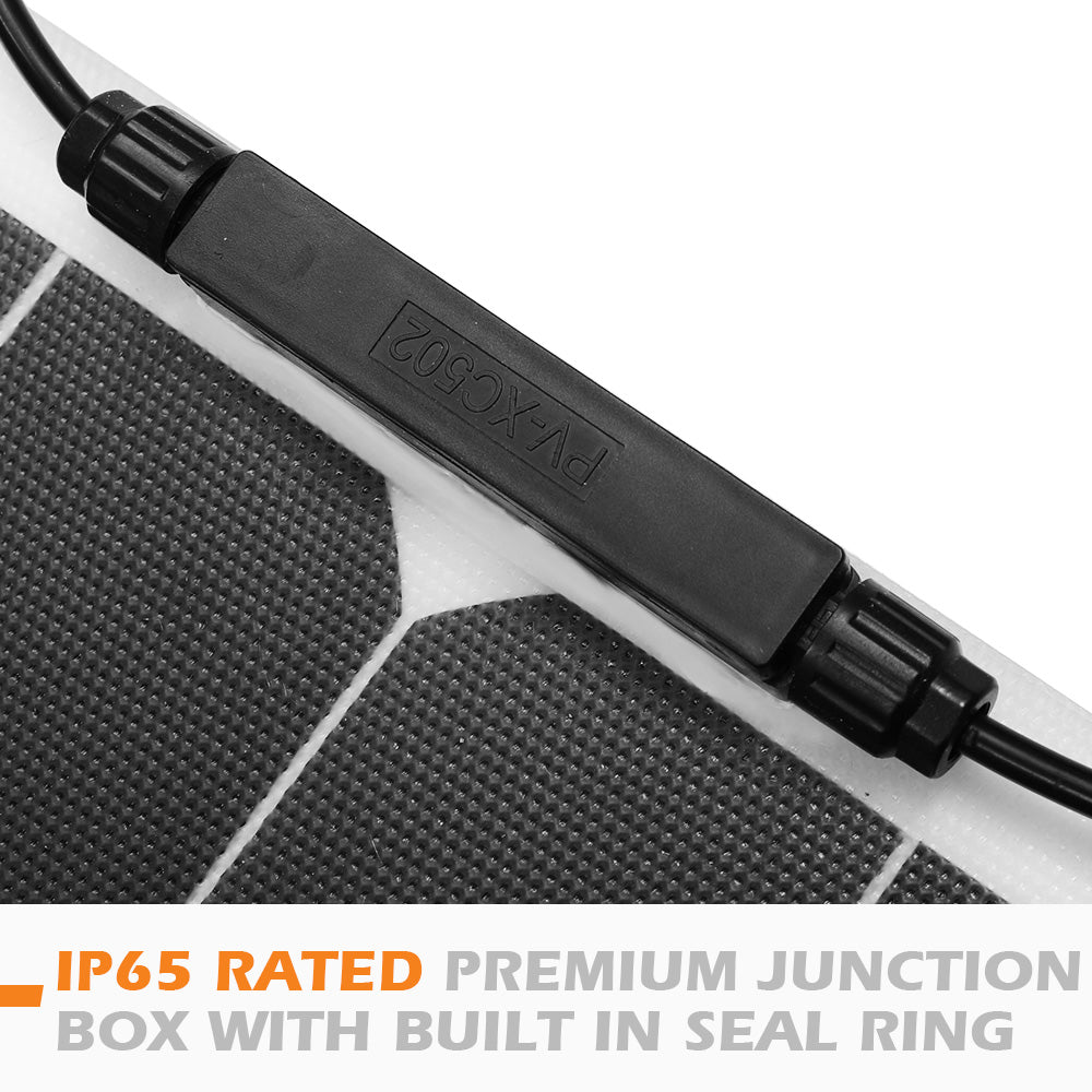 ATEM POWER 2x 12V 200W Flexible Solar Panel Kit Panels Generator Power Charging Caravan Boat