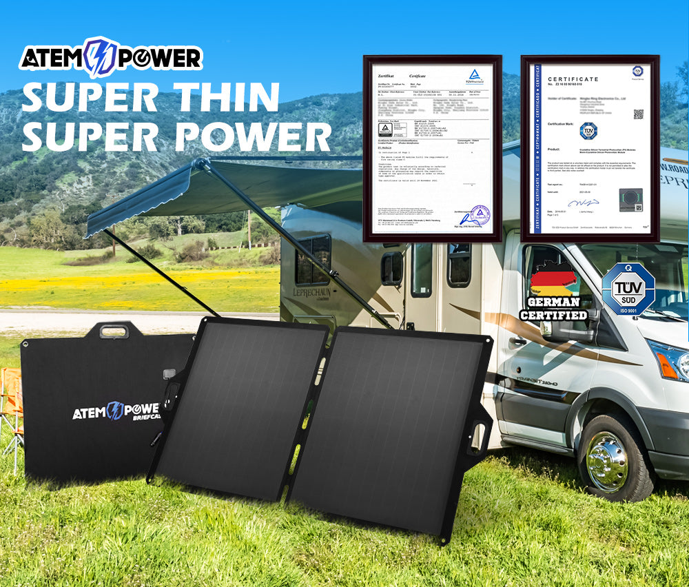 12V Folding Solar Panel Kit Mono Blanket 120W 160W 200W 250W Caravan Boat Camping