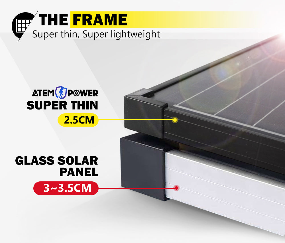 12V 160W 200W 250W 300W Folding Solar Panel Kit Lightweight Caravan Camping