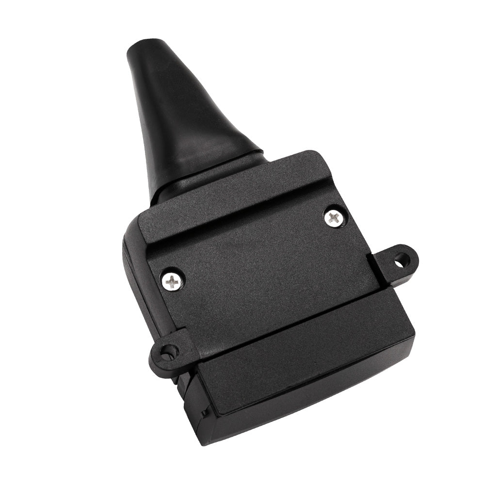 SAN HIMA 12 Pin Flat Trailer Adaptor Socket Plastic Connector Trailer Caravan