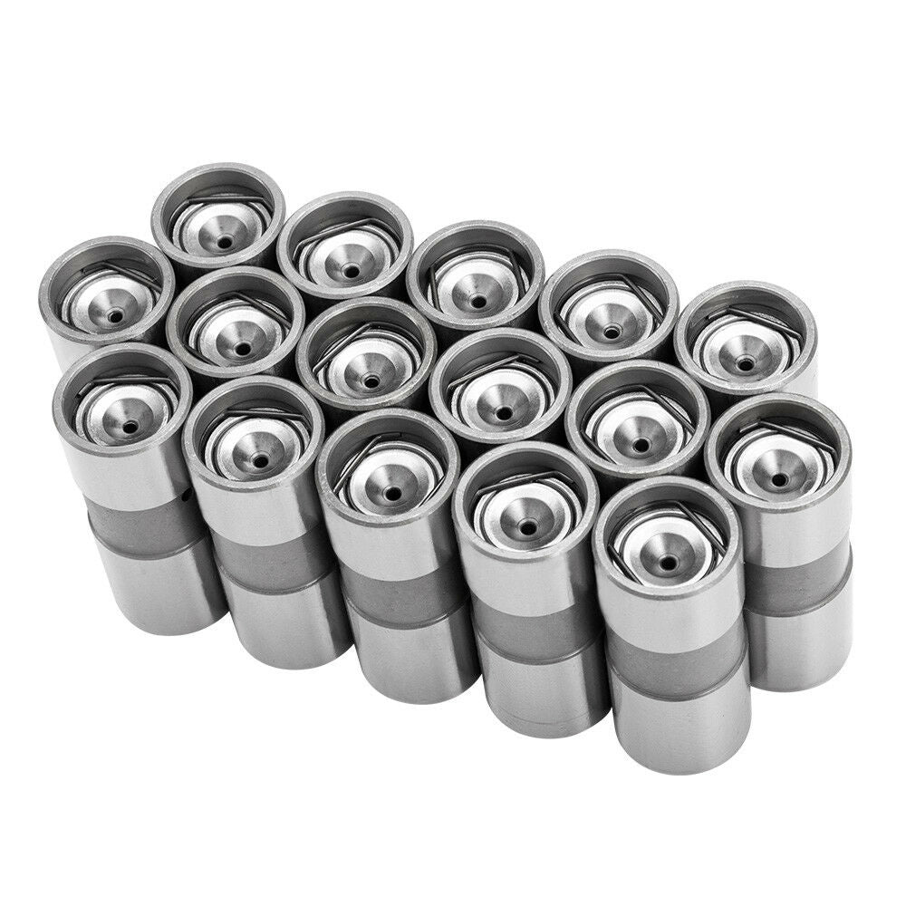 Fieryred 16PCS Chevy SBC 350 BBC 454 Holden 0.842" Hydraulic Flat Tappet Lifters