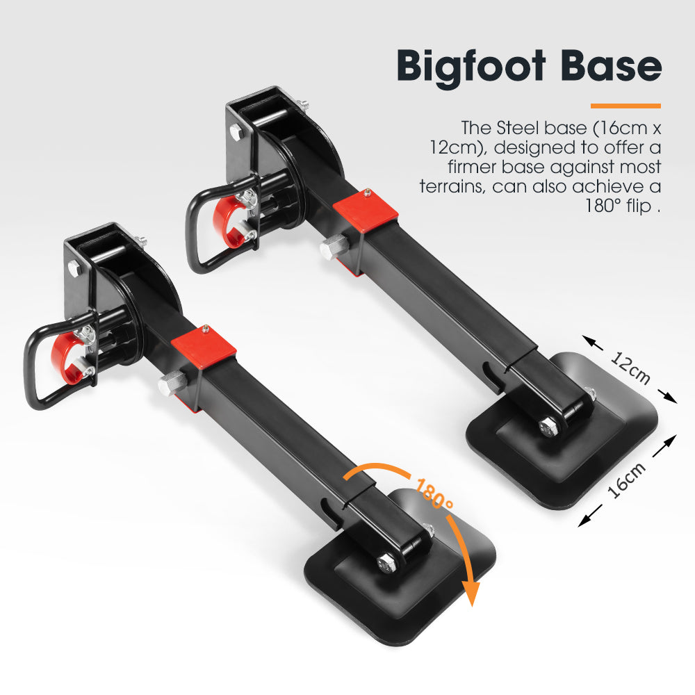 San Hima Drop Down Corner Legs 400MM- 740MM Caravan Stabilizer 1200LBS/1500LBS