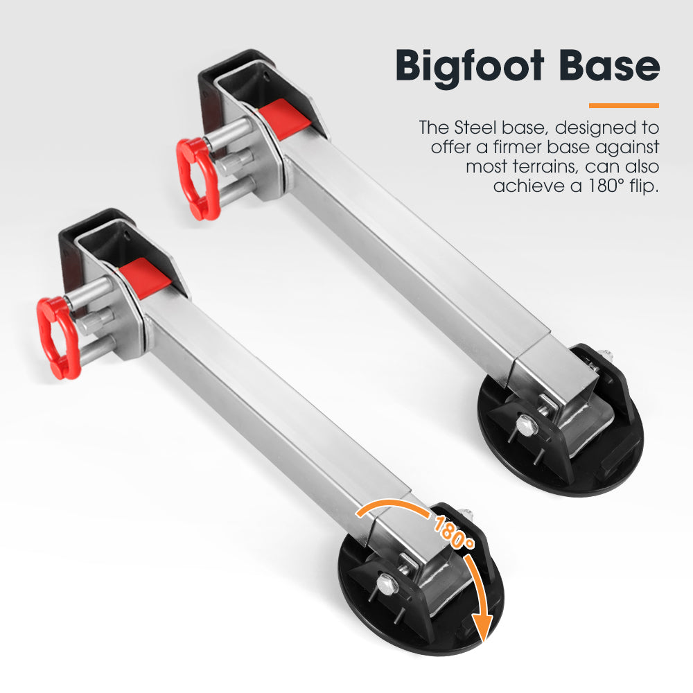 San Hima Drop Down Corner Legs 400MM- 740MM Caravan Stabilizer 1200LBS/1500LBS