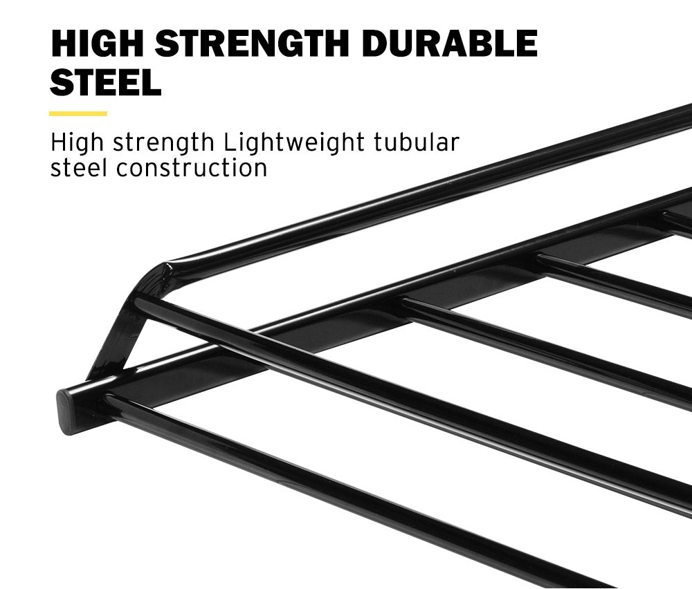 SAN HIMA Universal Steel Roof Rack Basket