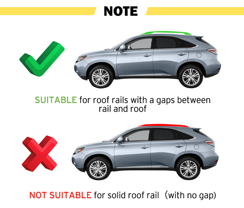SAN HIMA Universal Steel Roof Rack Basket