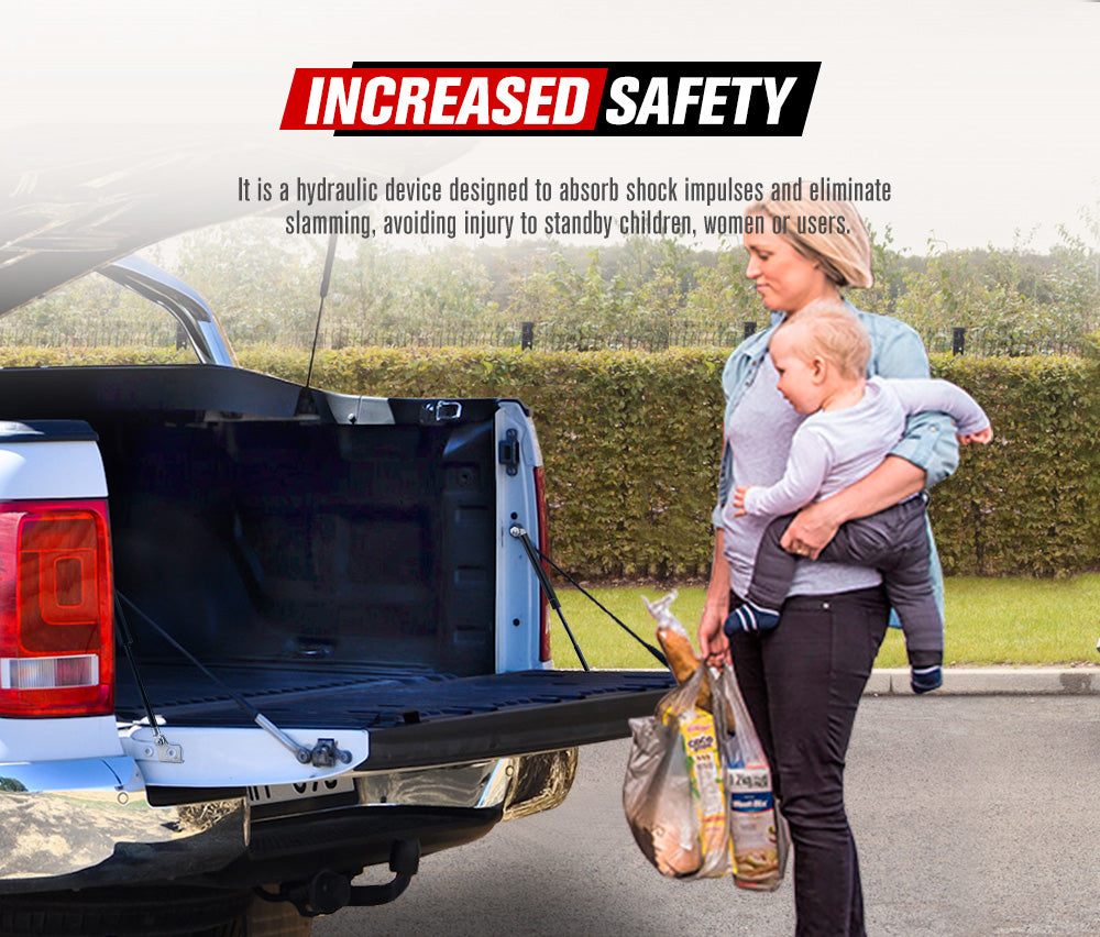 Easy Up & Slow Down Tailgate Strut Kit for Volkswagen Amarok 2012-2020