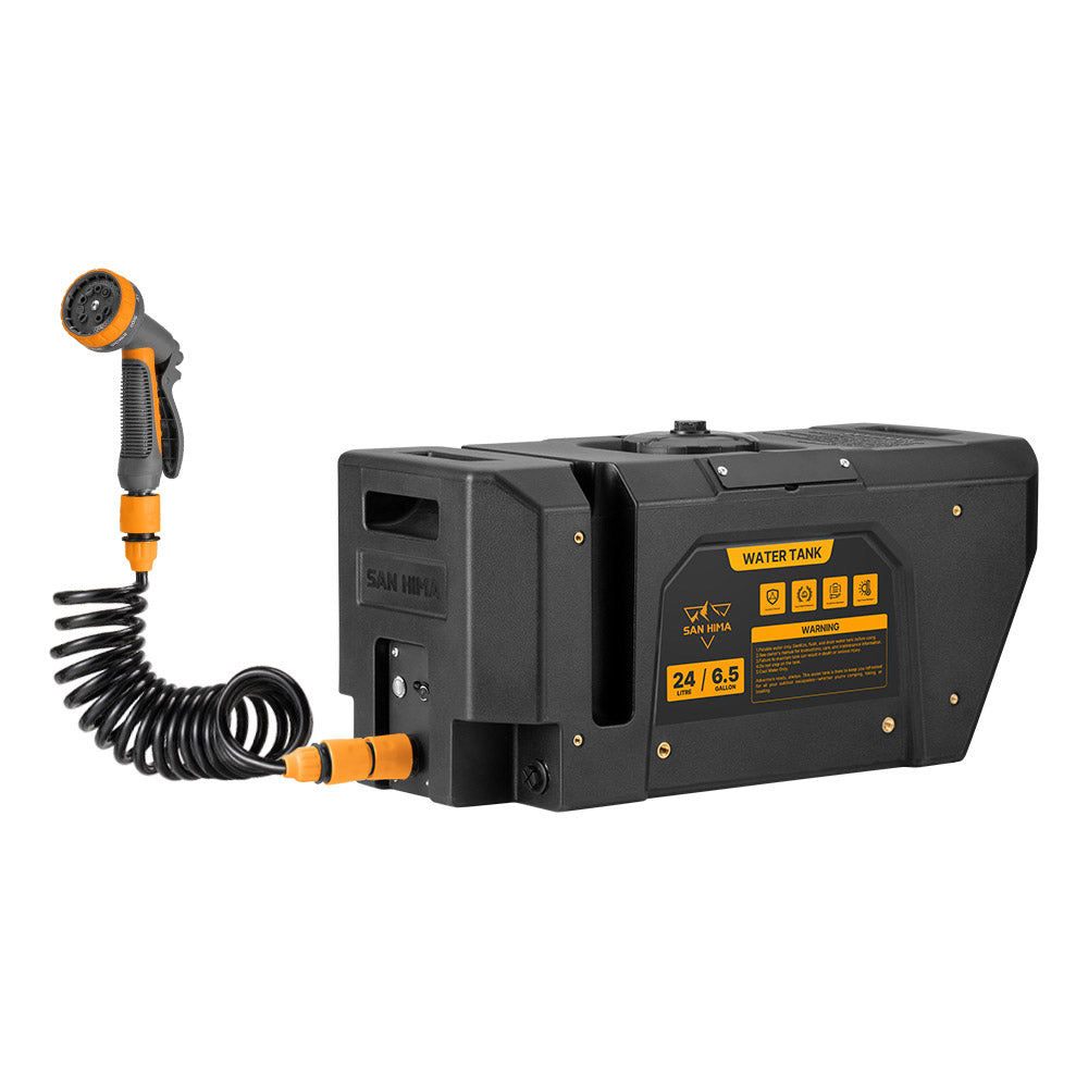 San Hima 24L Portable Water Tank Outdoor Camping Caravan Storage Container 4WD