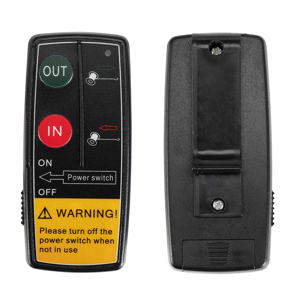 FIERYRED 2x Wireless Winch Remote Control Switch Recovery Handset 4wd ATV Truck 100ft 12V