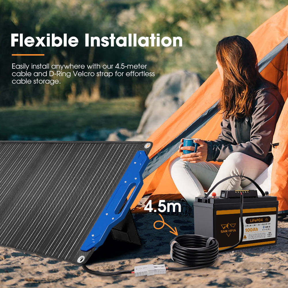 San Hima 20A MPPT Solar Charge Controller With Cable 12V/24V Regulator USB