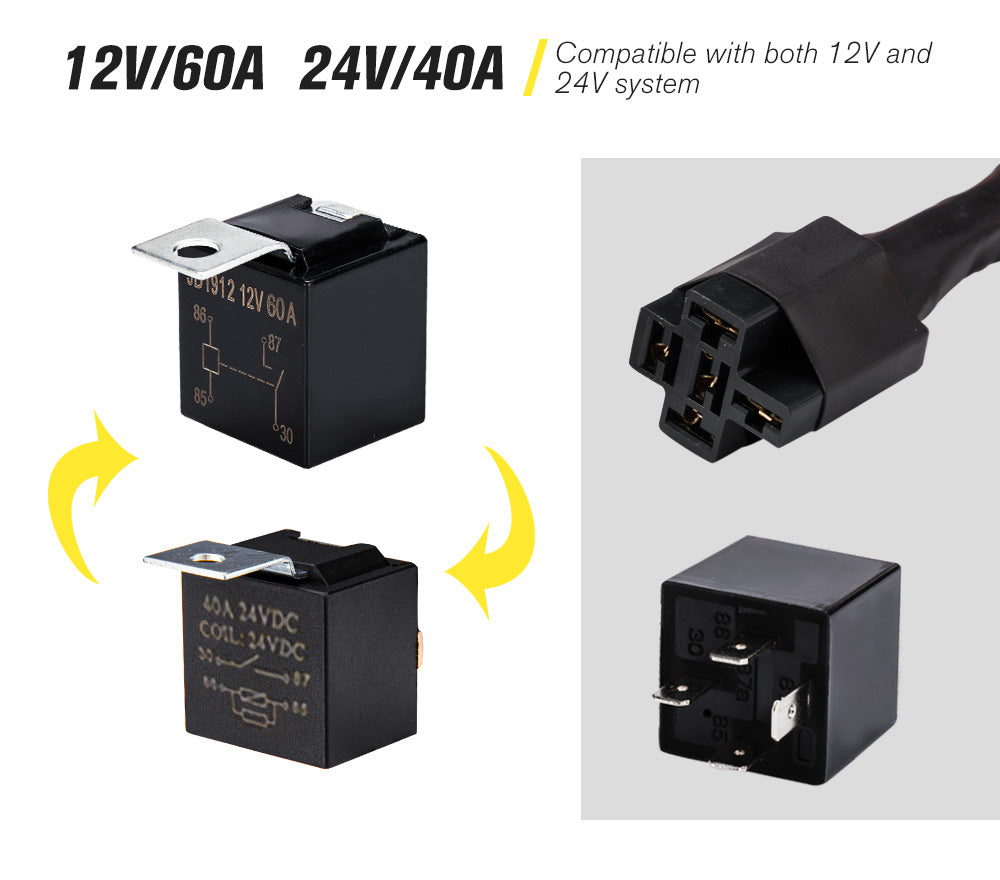 LIGHTFOX Wiring Harness Kit for Ford Ranger Raptor Everest Plug and Play