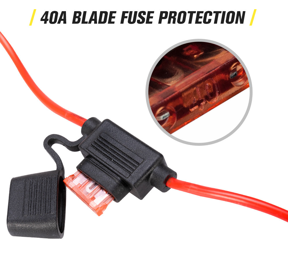 LIGHTFOX Wiring Harness Kit fit Nissan Navara NP300 Plug and Play