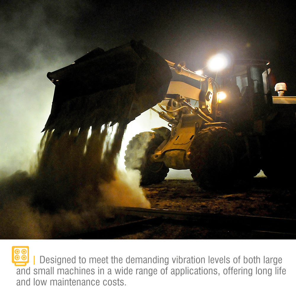 LIGHTFOX 5inch LED Work Light Bar Spot Flood Fog Driving Lights OffRoad 4WD Reverse