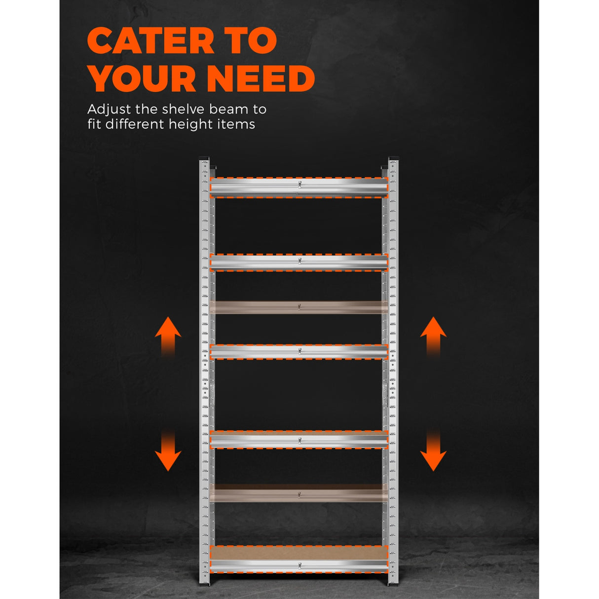 Sharptoo Warehouse Shelving Garage Shelves Storage Rack Steel Pallet Shelf1.5mx2