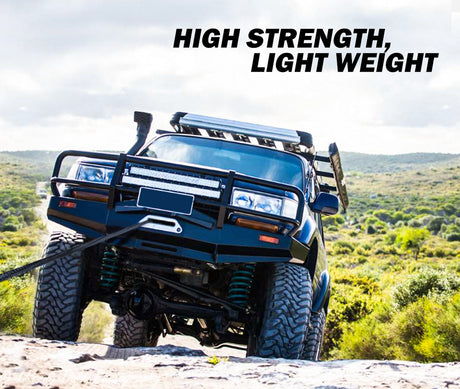 FIERYRED Winch Rope 10MM x 26M Synthetic Dyneema SK75 for WARN Winch Black 4WD