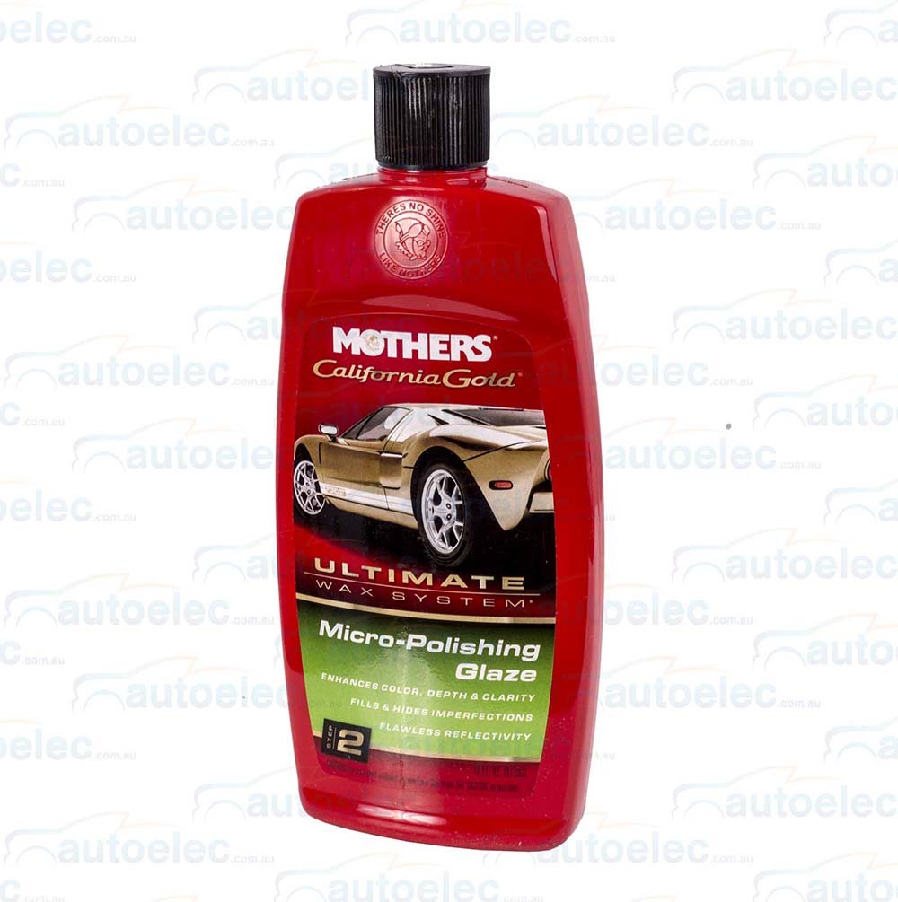 Mothers California Gold Ultimate Wax System Micro Polishing Glaze Super Fine Cut