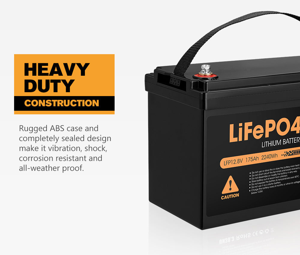 Mobi 12V 20AH 135AH 175AH 200AH 300AH Lithium Iron Battery LiFePO4 Deep Cycle