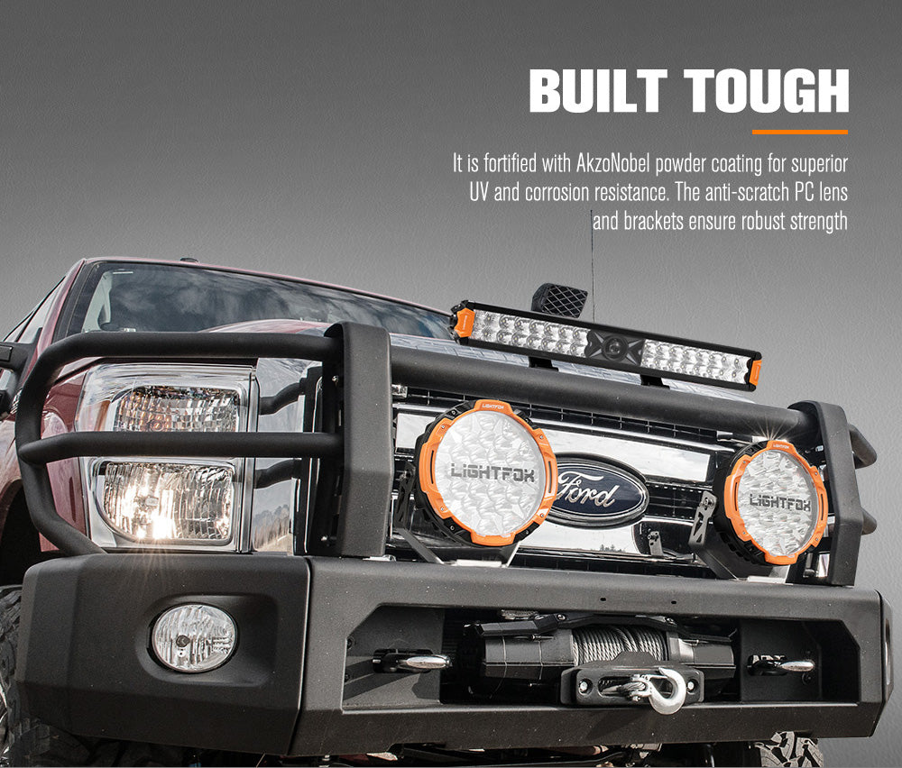 Lightfox 22inch Rigel Osram Laser LED Light Bar Dual Rows Combo Driving Lamp