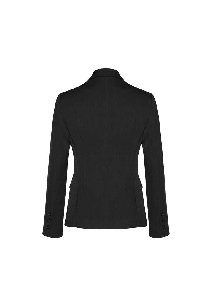 Biz Corporates Cool Stretch Womens Two Button Mid Length Jacket