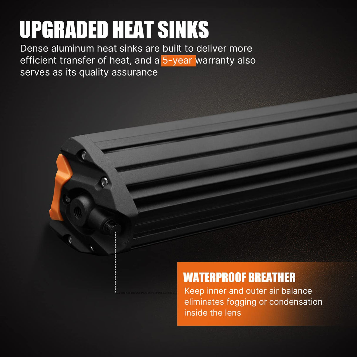 LIGHTFOX 12inch Osram LED Light Bar Slim Rows Combo Beam Driving Lamp Offroad 4x4