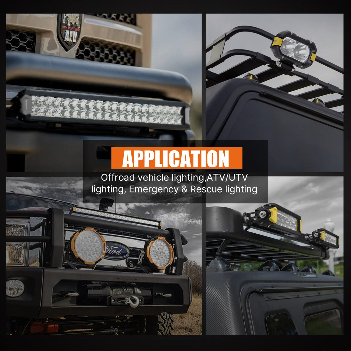 LIGHTFOX 30inch OSRAM LED Light Bar Spot Flood Combo Beam Driving Lamp Offroad 4x4