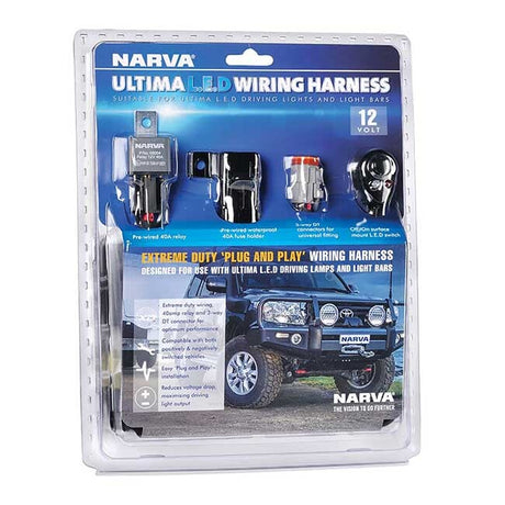 Narva 12V Relay Wiring Harness Loom