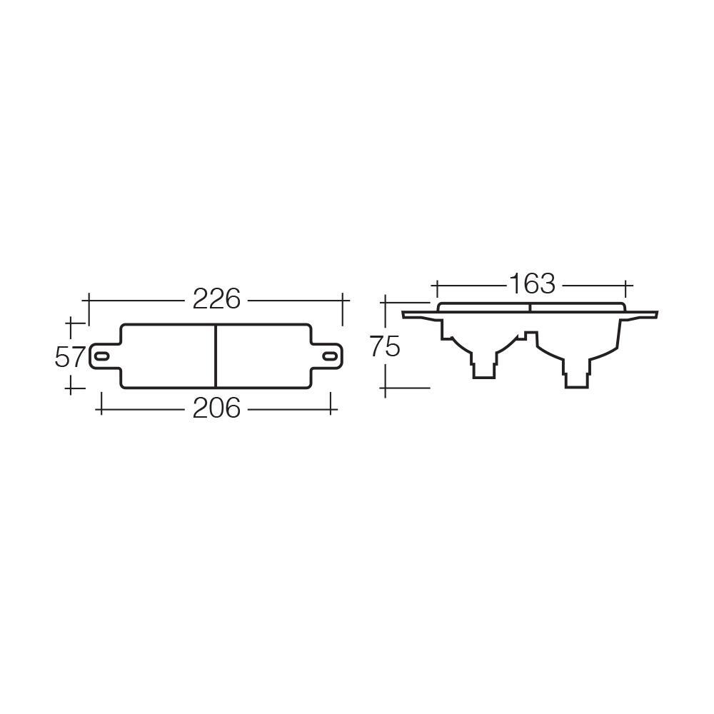 Narva Clear Amber Front Bullbar Indicator Light