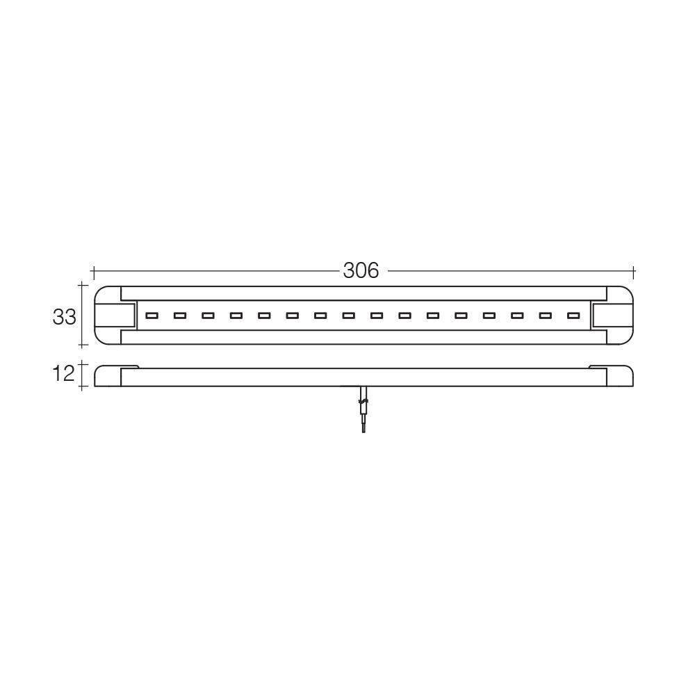 Narva Led Interior Strip Light Lamp 12V 12 Volt New L.E.D Caravan Boat 87542